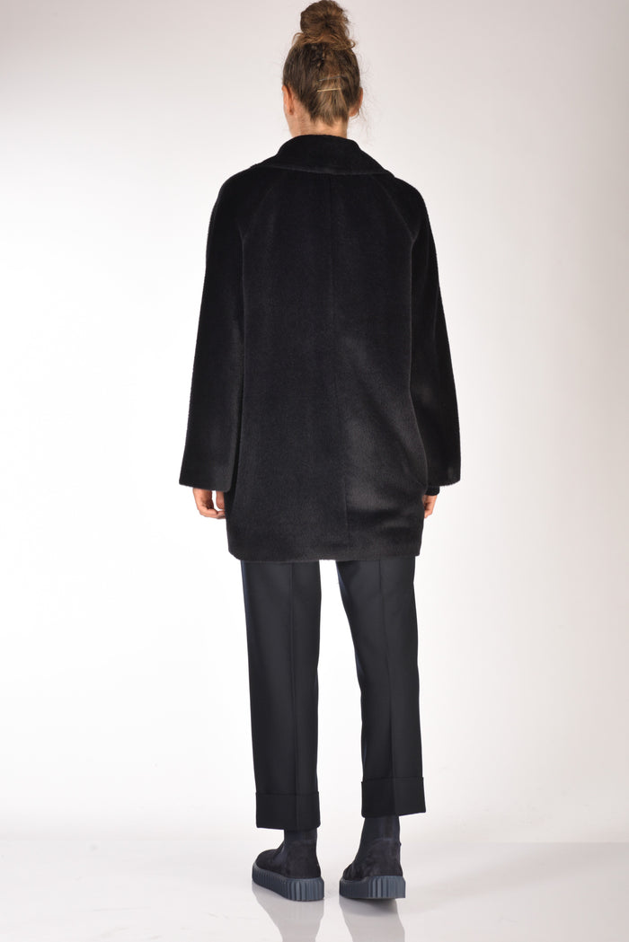 Five Caban Doppiopetto Blu Donna - 5