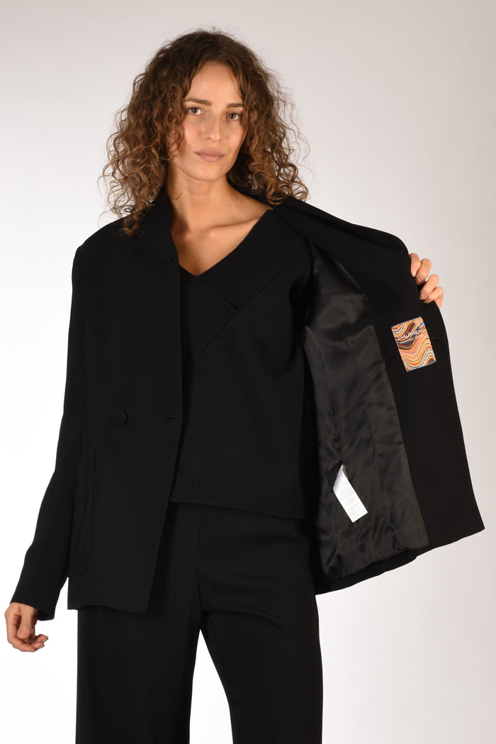 Malìparmi Giacca Doppiopetto Nero Donna - 6