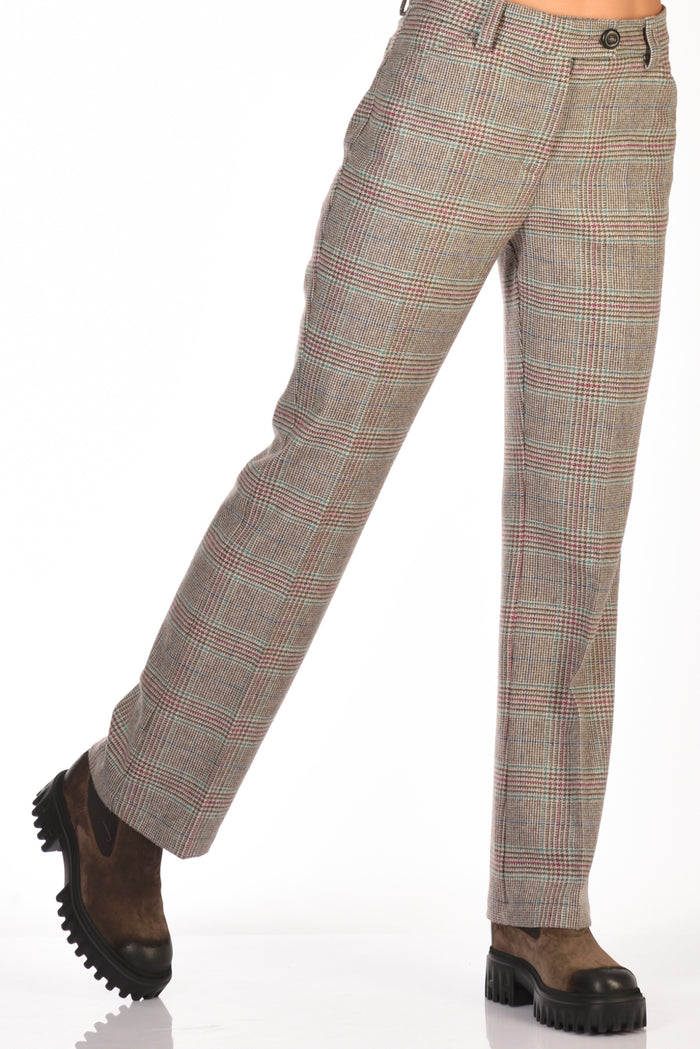 Malìparmi Pantalone Galles Grigio/verde Donna - 1