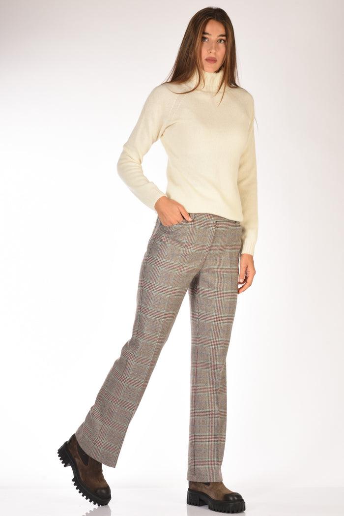 Malìparmi Pantalone Galles Grigio/verde Donna - 2