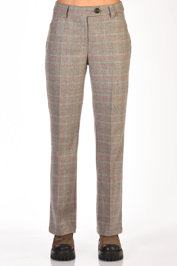 Malìparmi Pantalone Galles Grigio/verde Donna - 3