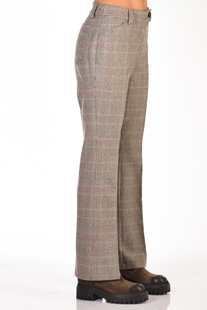 Malìparmi Pantalone Galles Grigio/verde Donna - 4