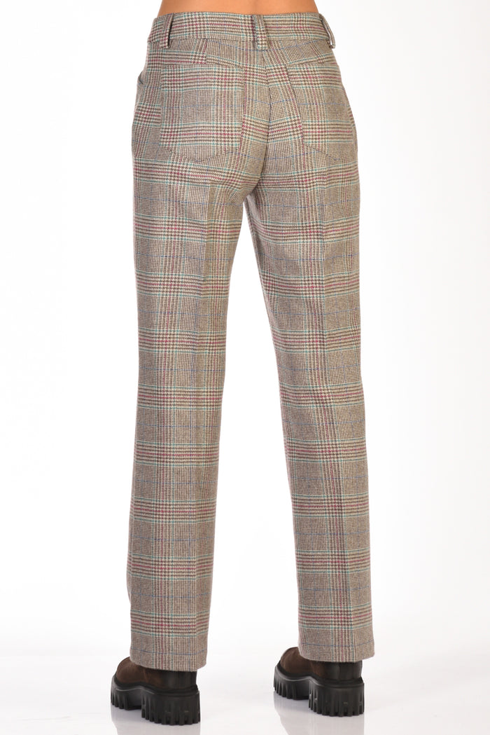 Malìparmi Pantalone Galles Grigio/verde Donna - 5