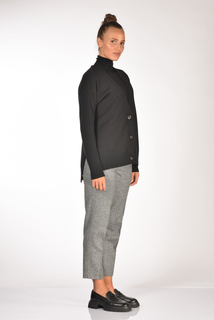 Malìparmi Maglia Cardigan Nero Donna - 4