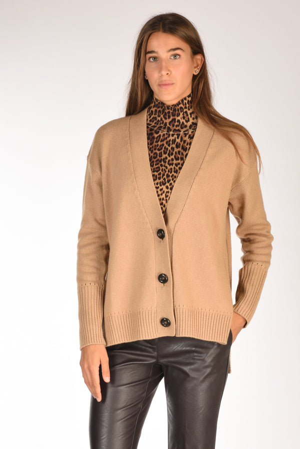 Malìparmi Maglia Cardigan Beige Donna
