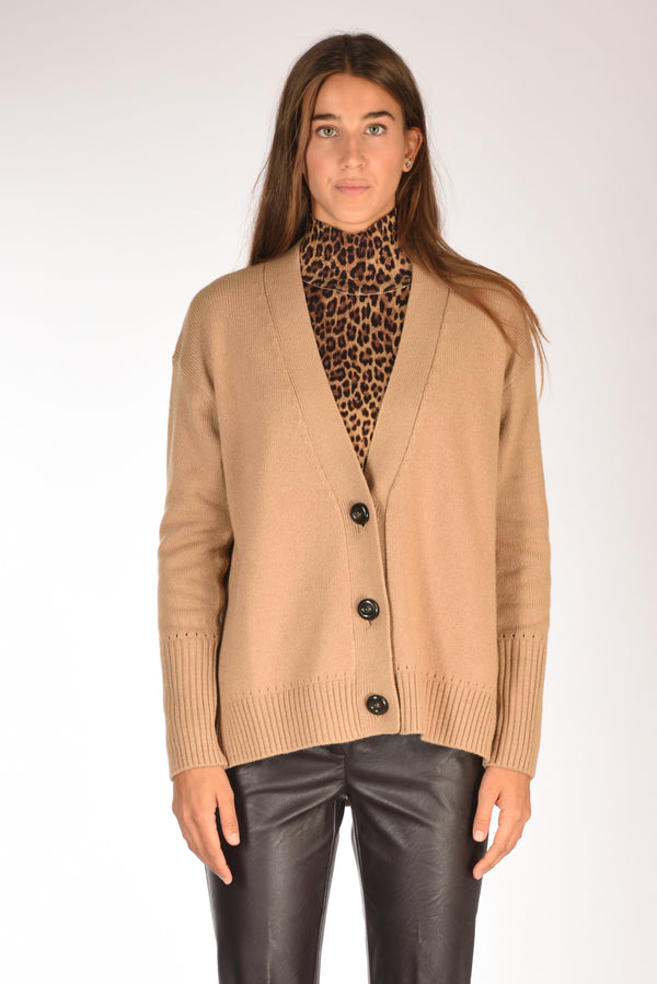 Malìparmi Maglia Cardigan Beige Donna-2