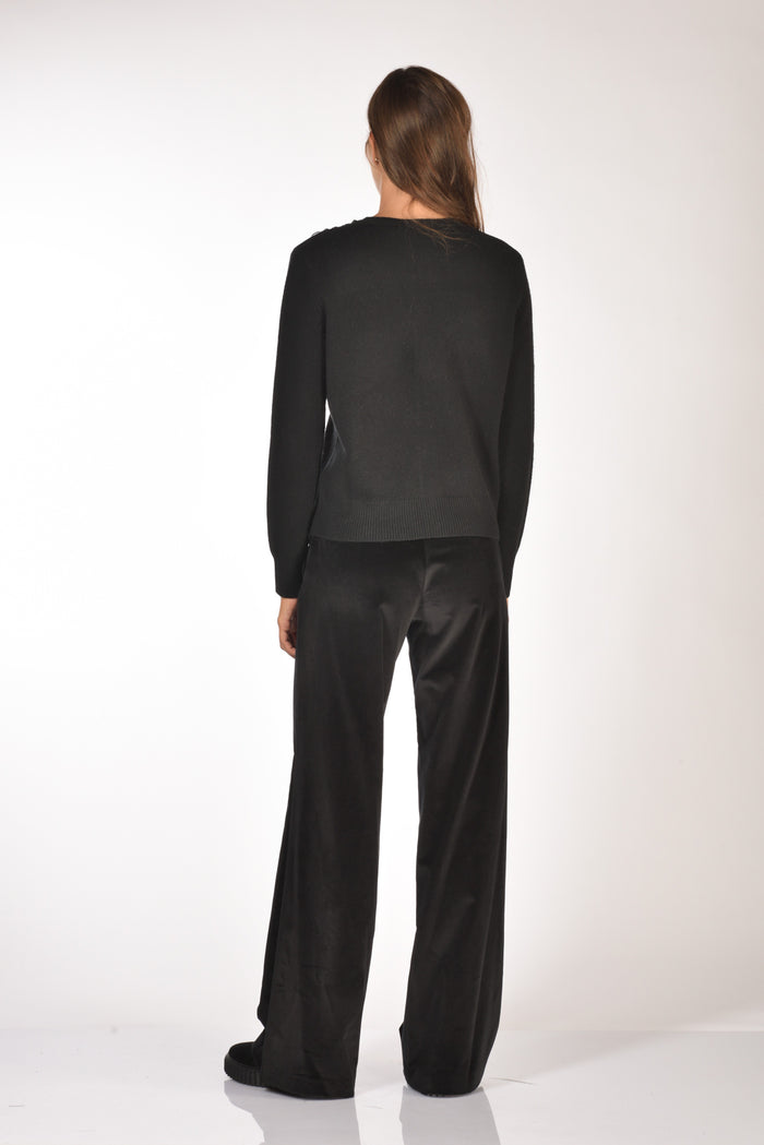 Malìparmi Maglia Cardigan Nero Donna - 5