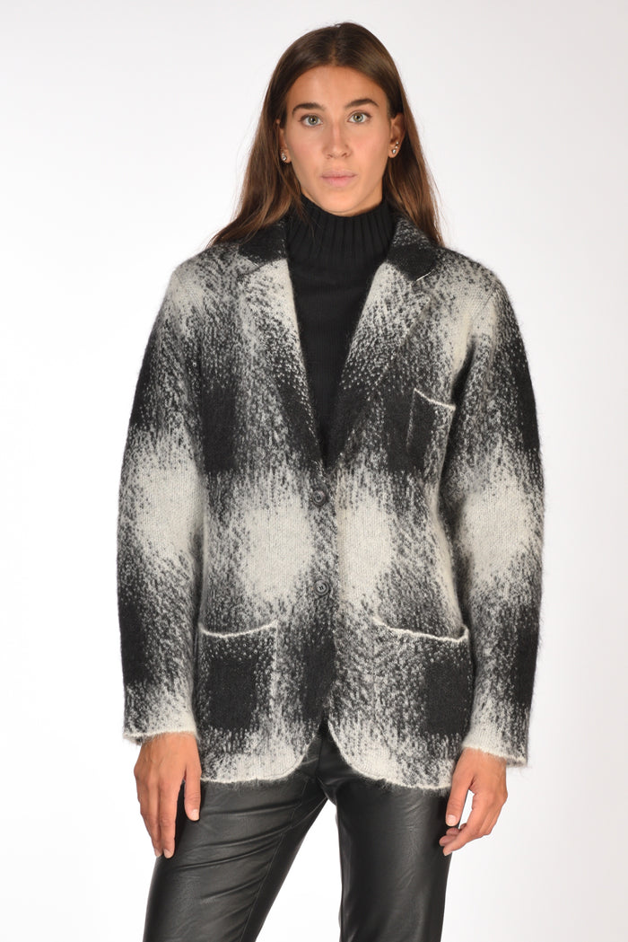 Sanfredi Giacca Monopetto Bianco/nero Donna - 1