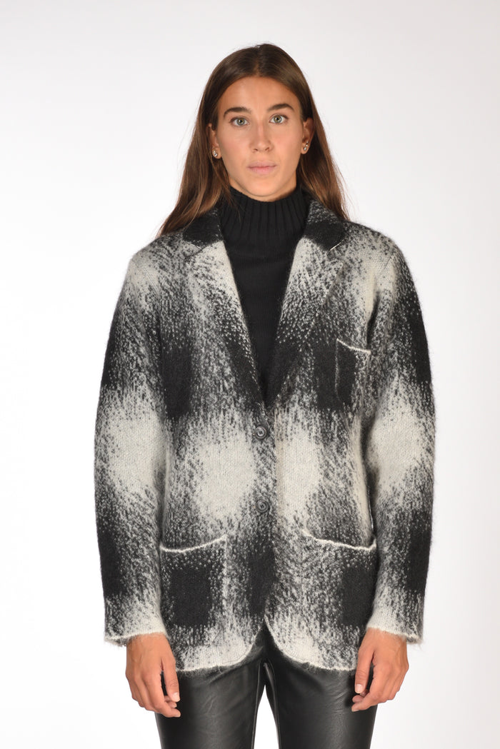 Sanfredi Giacca Monopetto Bianco/nero Donna - 2