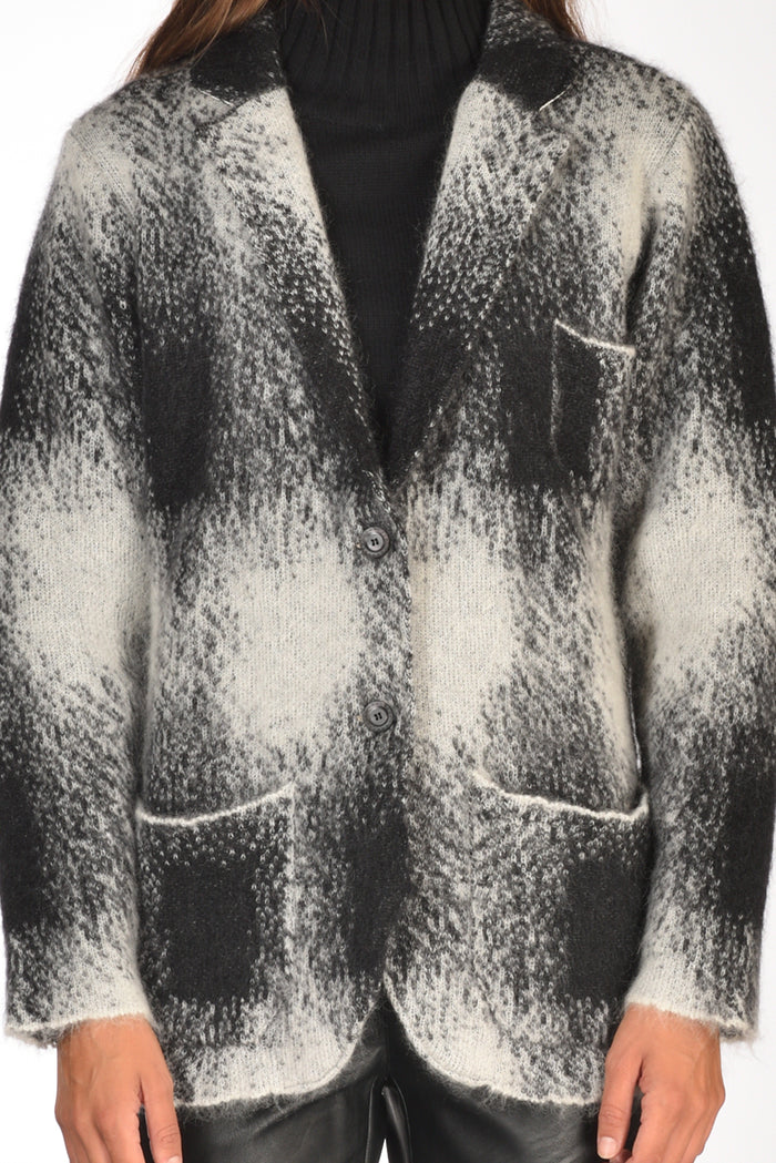 Sanfredi Giacca Monopetto Bianco/nero Donna - 3