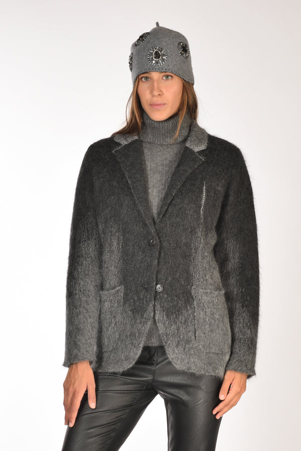 Sanfredi Giacca Monopetto Grigio Donna