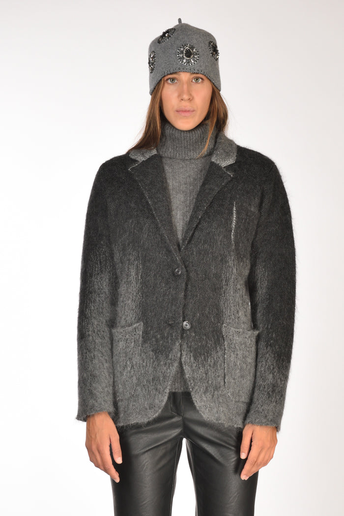 Sanfredi Giacca Monopetto Grigio Donna - 2