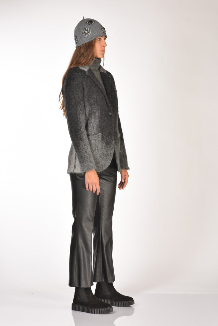 Sanfredi Giacca Monopetto Grigio Donna - 4