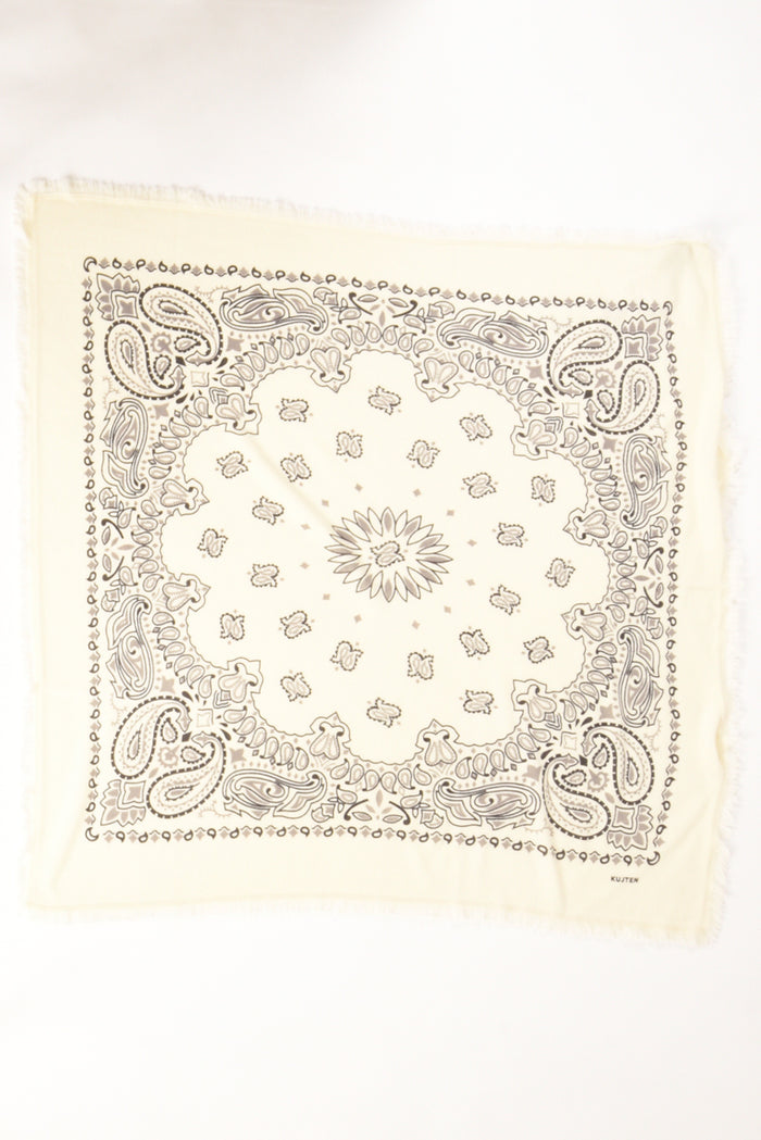 Kujten Bandana Hachiko Bianco/grigio Donna - 1