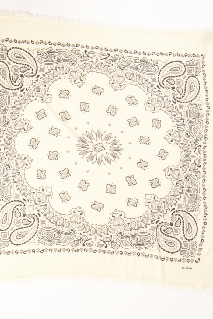 Kujten Bandana Hachiko Bianco/grigio Donna - 2