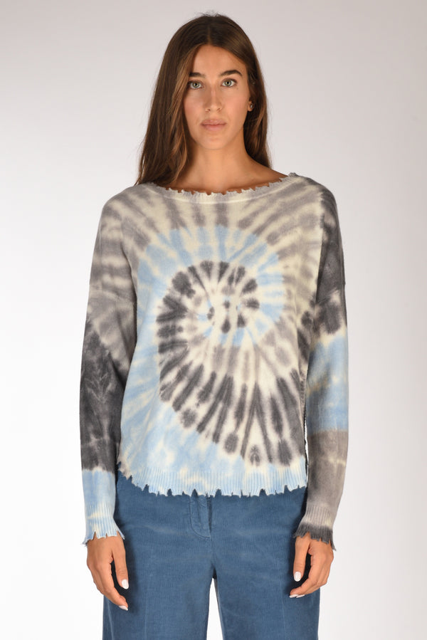 Kujten Maglia Mela Sunny Azzurro/grigio/bianco Donna-2