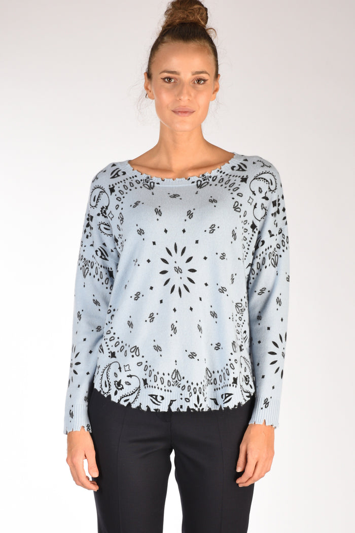Kujten Maglia Melabandana Azzurro Donna - 2