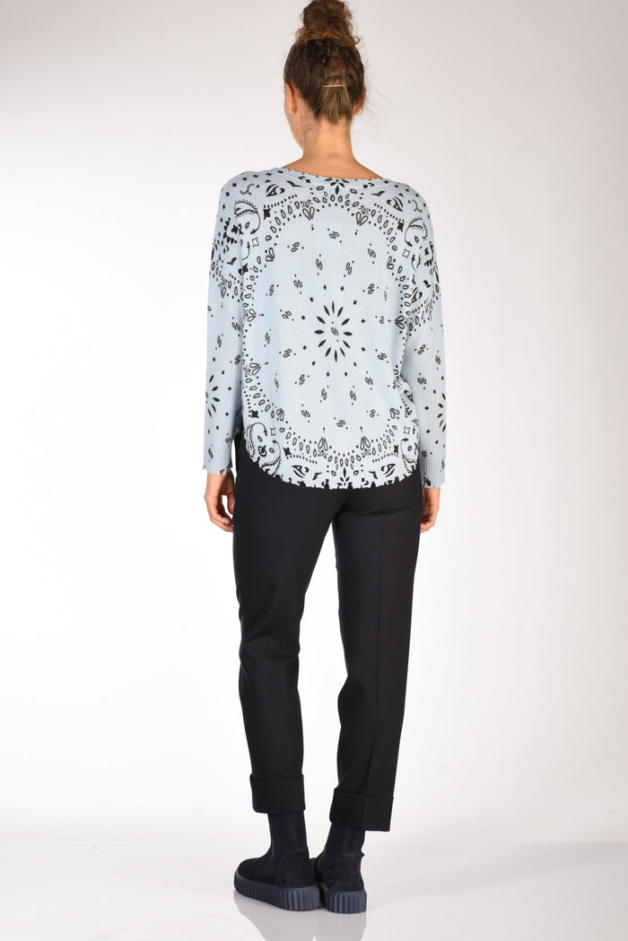 Kujten Maglia Melabandana Azzurro Donna - 5