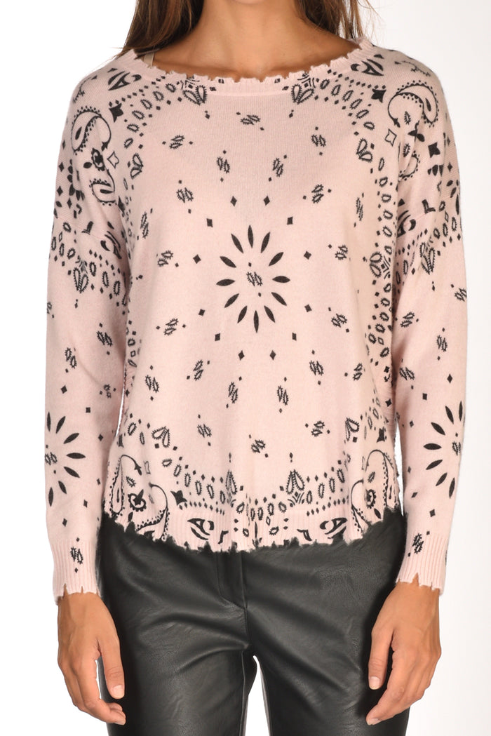 Kujten Maglia Melabandana Rosa Donna - 3