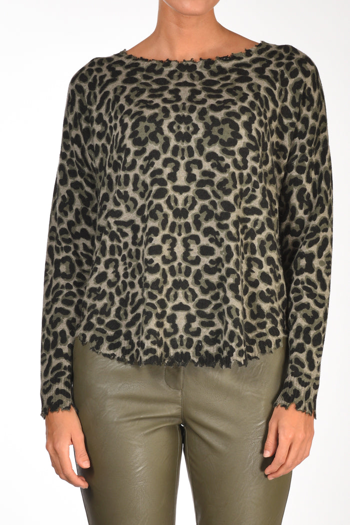 Kujten Maglia Maleah Verde/nero Donna - 3