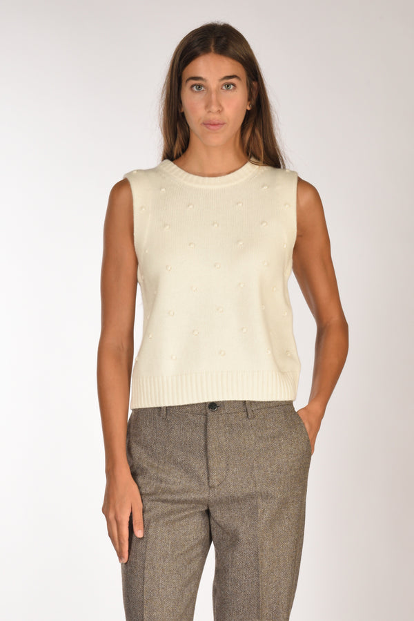 Kujten Maglia Sol Bianco Donna
