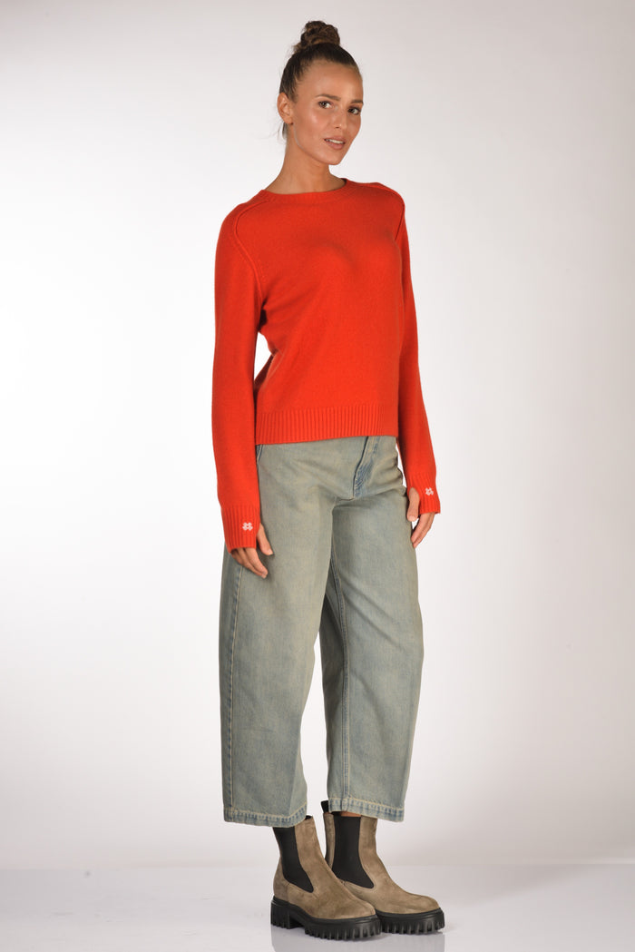 Kujten Maglia Aragon Arancio Donna - 4