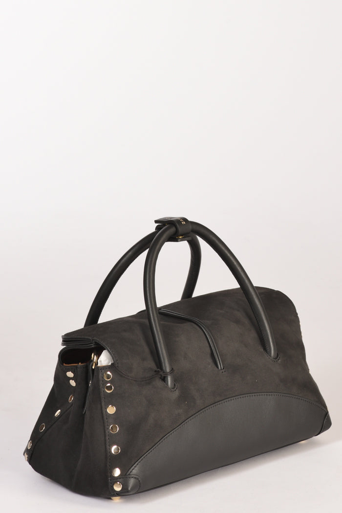 Zanellato Borsa Dotta S Grigio Donna - 4
