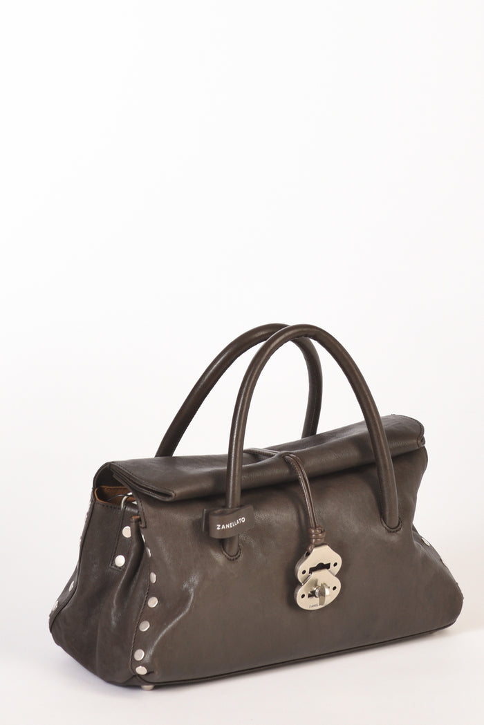 Zanellato Borsa Dotta S Marrone Donna - 3