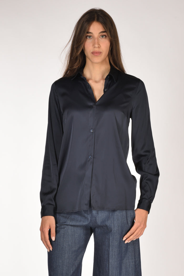Gabriele Bellini Camicia Colletto Blu Donna - 1