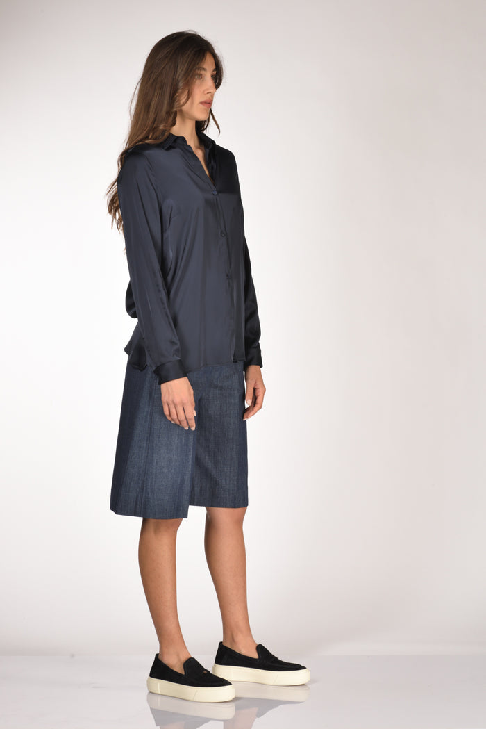 Gabriele Bellini Camicia Colletto Blu Donna - 4