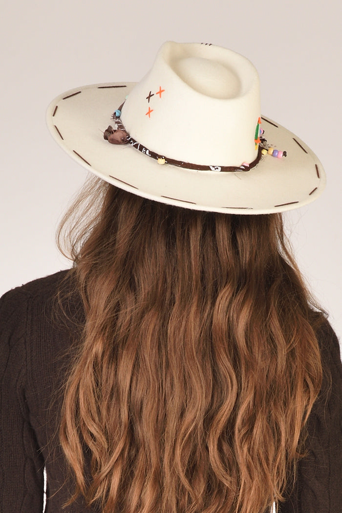 The Hat Gang Cappello Bandana Bianco Donna - 2
