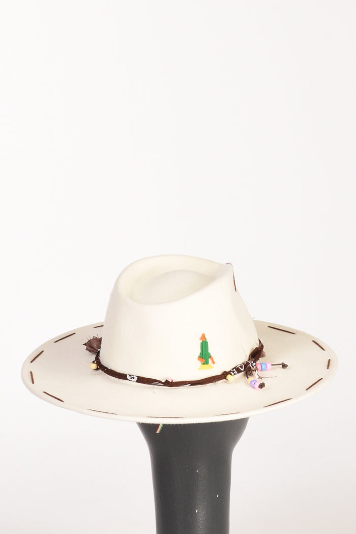 The Hat Gang Cappello Bandana Bianco Donna - 3