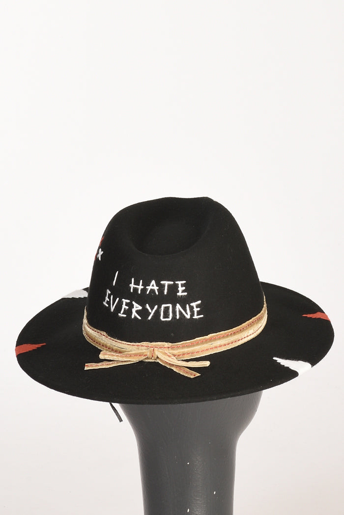The Hat Gang Cappello Classico Nero Donna - 1