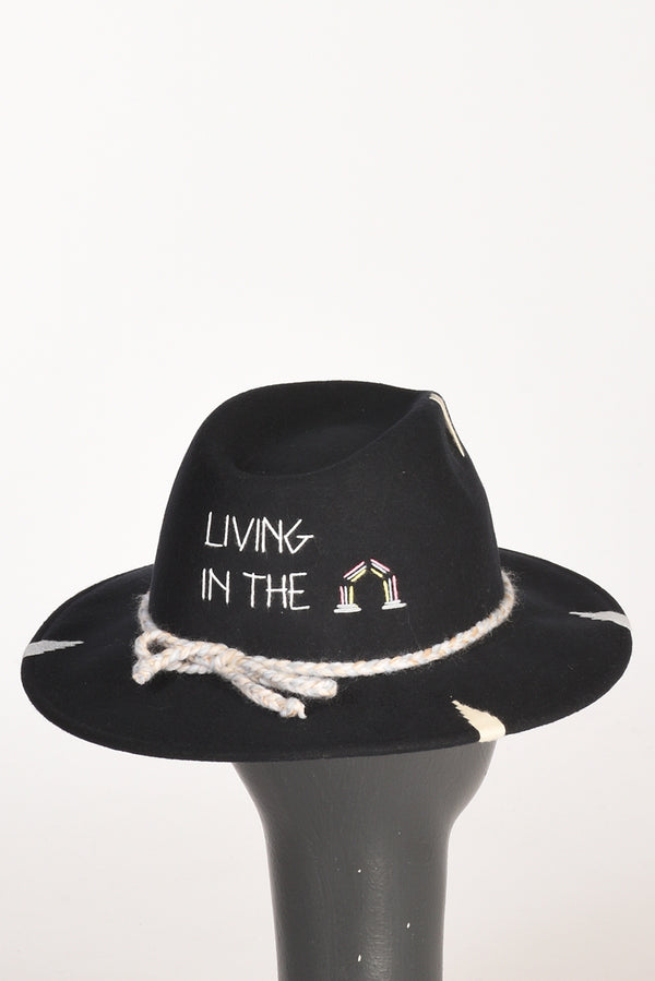 The Hat Gang Cappello Classico Blu Donna