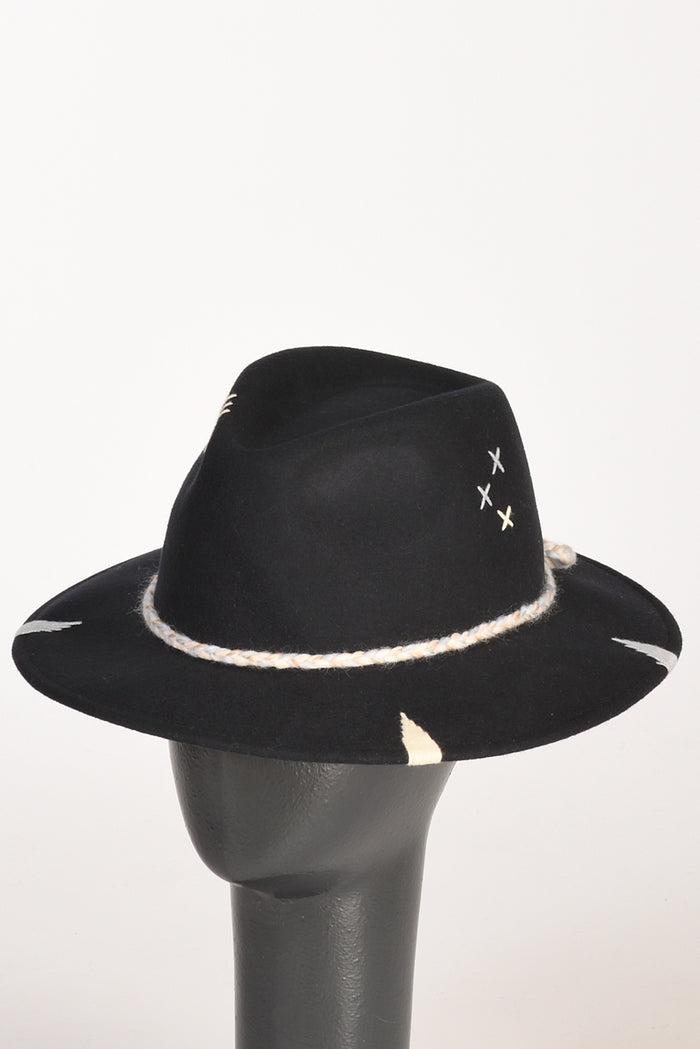 The Hat Gang Cappello Classico Blu Donna - 2
