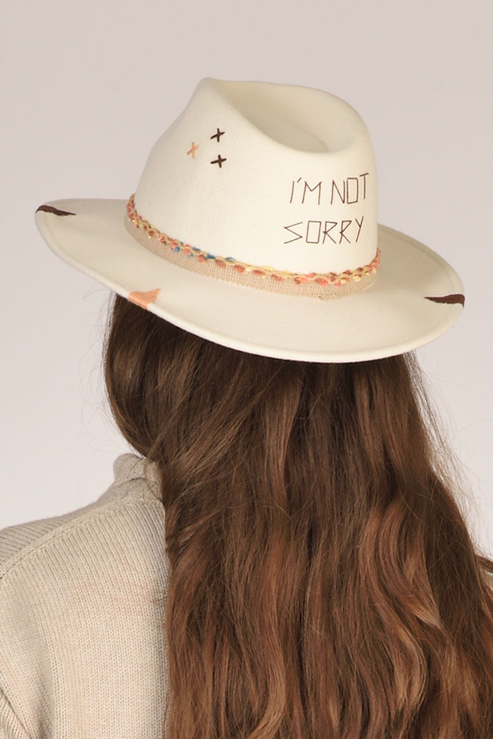 The Hat Gang Cappello Classico Bianco Donna - 1