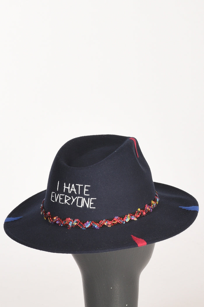 The Hat Gang Cappello Classico Blu/multicolor Donna - 1