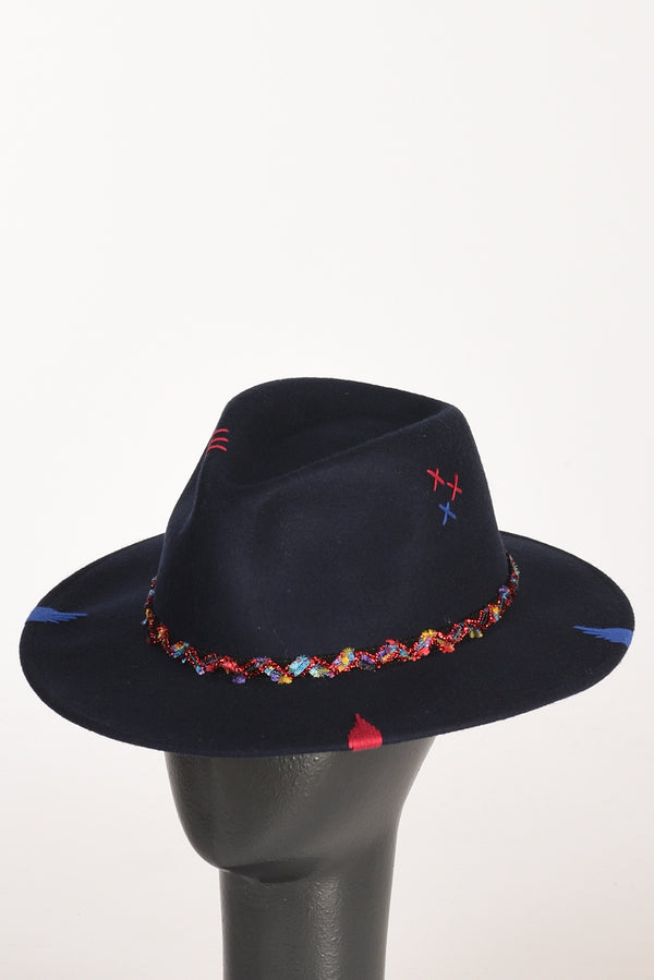 The Hat Gang Cappello Classico Blu/multicolor Donna-2