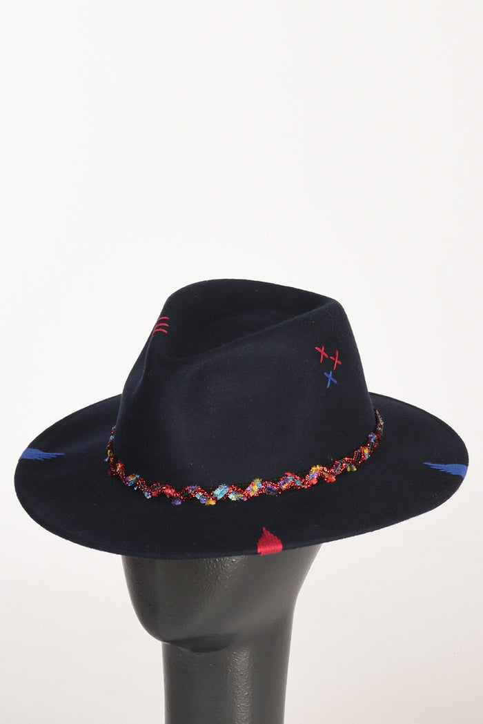 The Hat Gang Cappello Classico Blu/multicolor Donna - 2