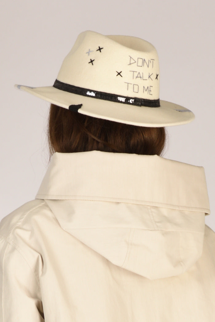 The Hat Gang Cappello Classico Bianco/grigio Donna - 1