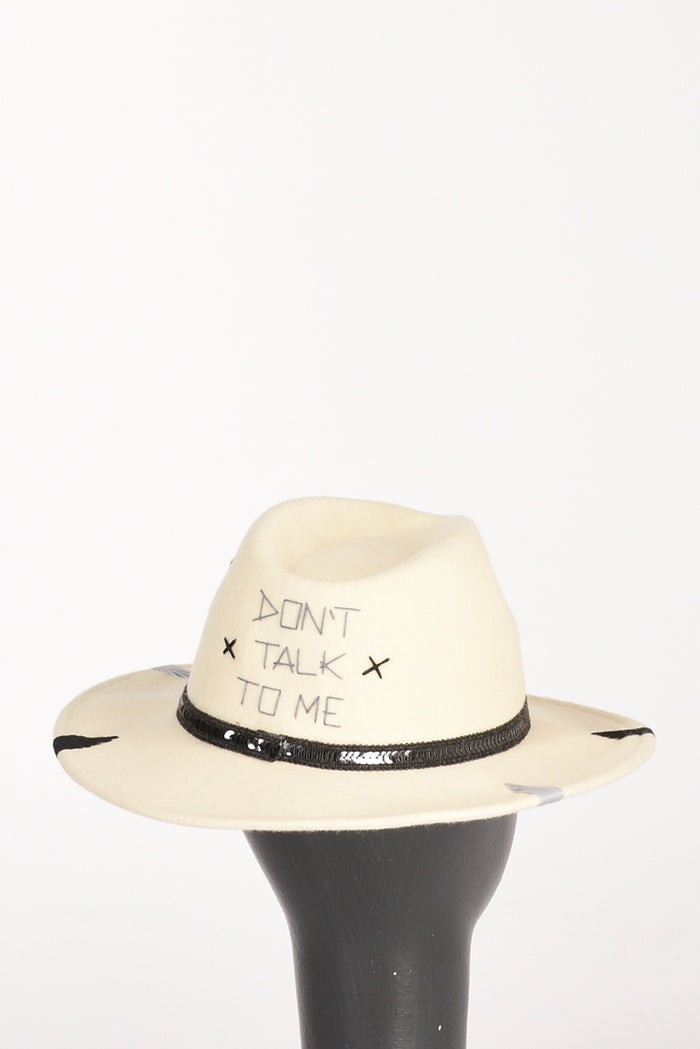 The Hat Gang Cappello Classico Bianco/grigio Donna - 3