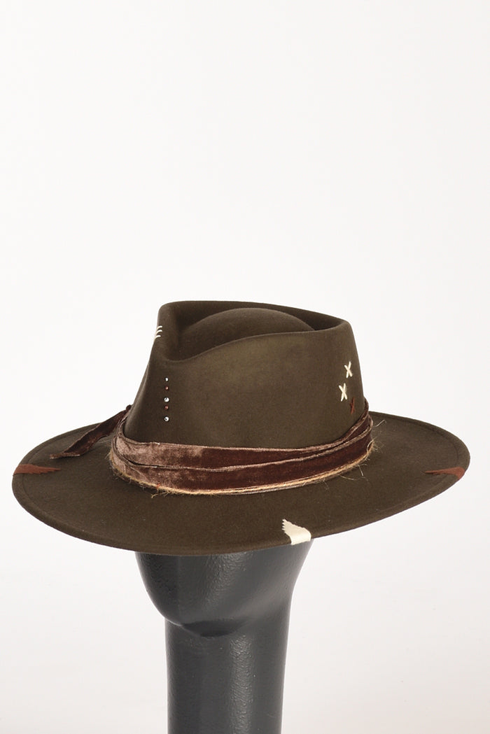 The Hat Gang Cappello Cy Verde Donna - 4
