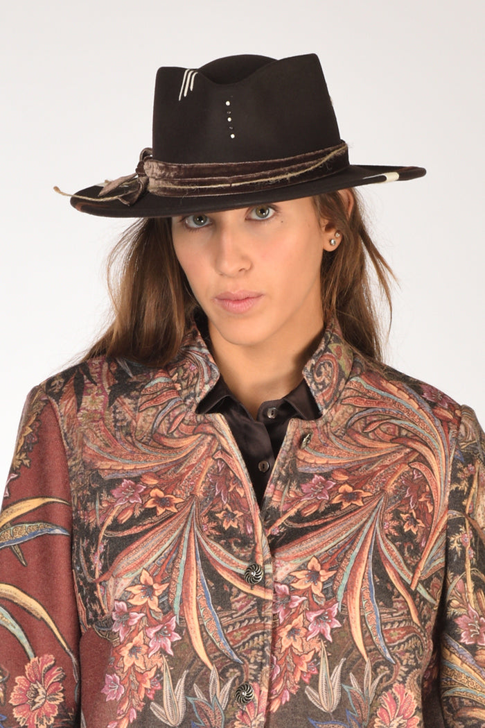 The Hat Gang Cappello Cy Marrone Donna - 1