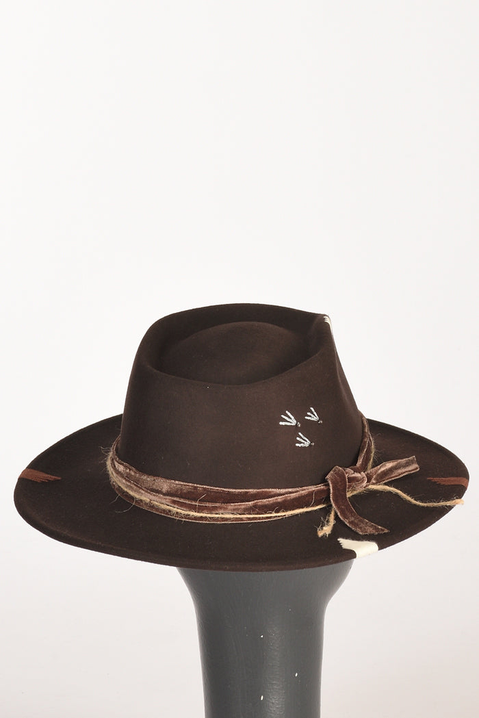 The Hat Gang Cappello Cy Marrone Donna - 1