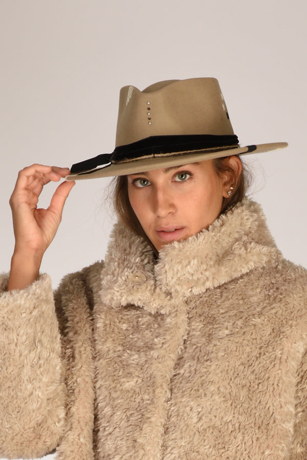 The Hat Gang Cappello Cy Beige Donna