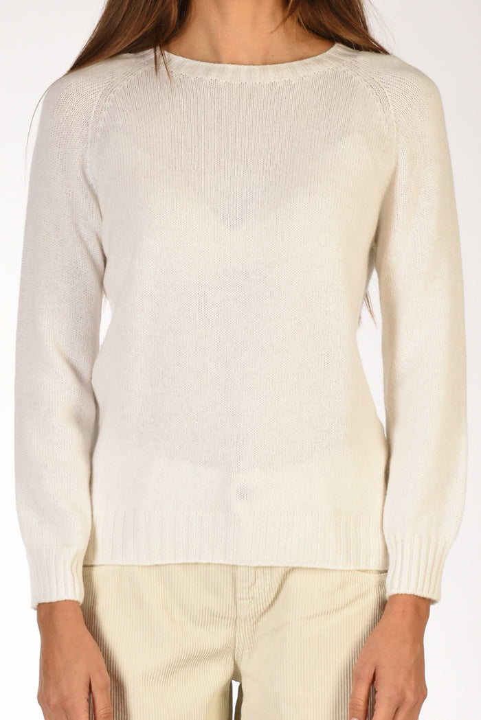 Five Maglia Girocollo Bianco Donna - 3