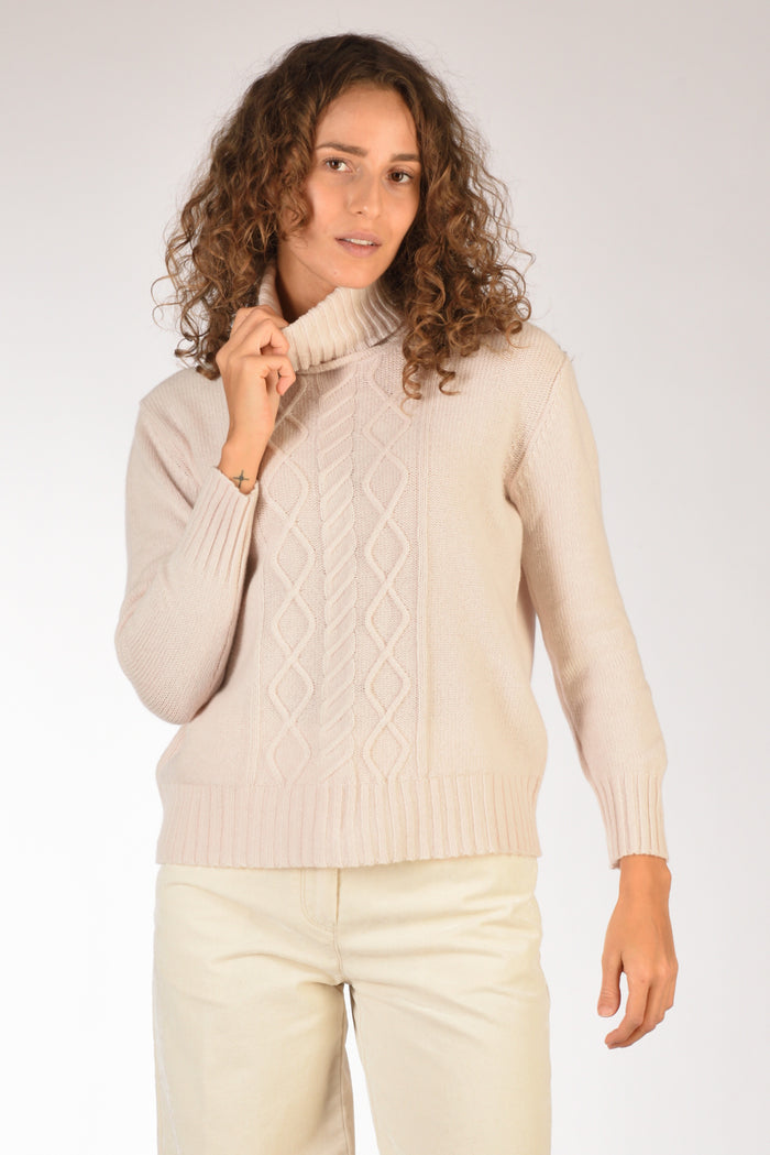 Five Collo Alto Rosa Chiaro Donna - 1