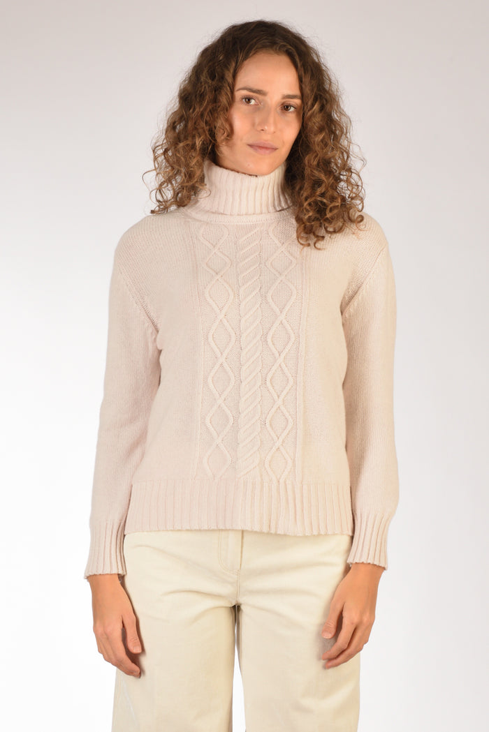 Five Collo Alto Rosa Chiaro Donna - 2