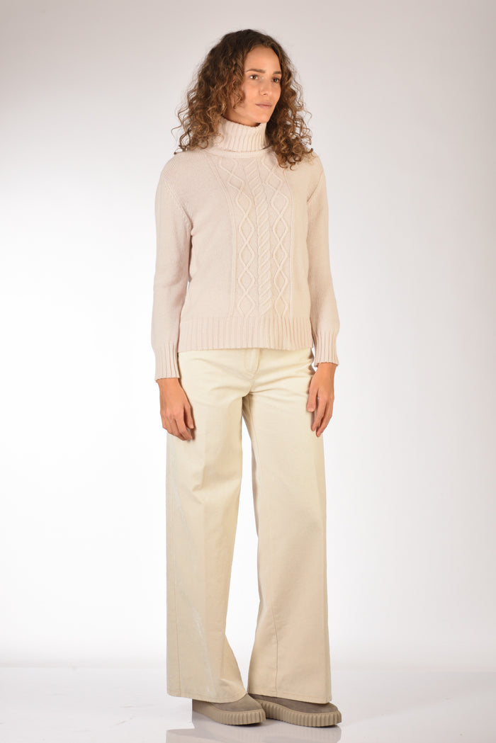 Five Collo Alto Rosa Chiaro Donna - 4