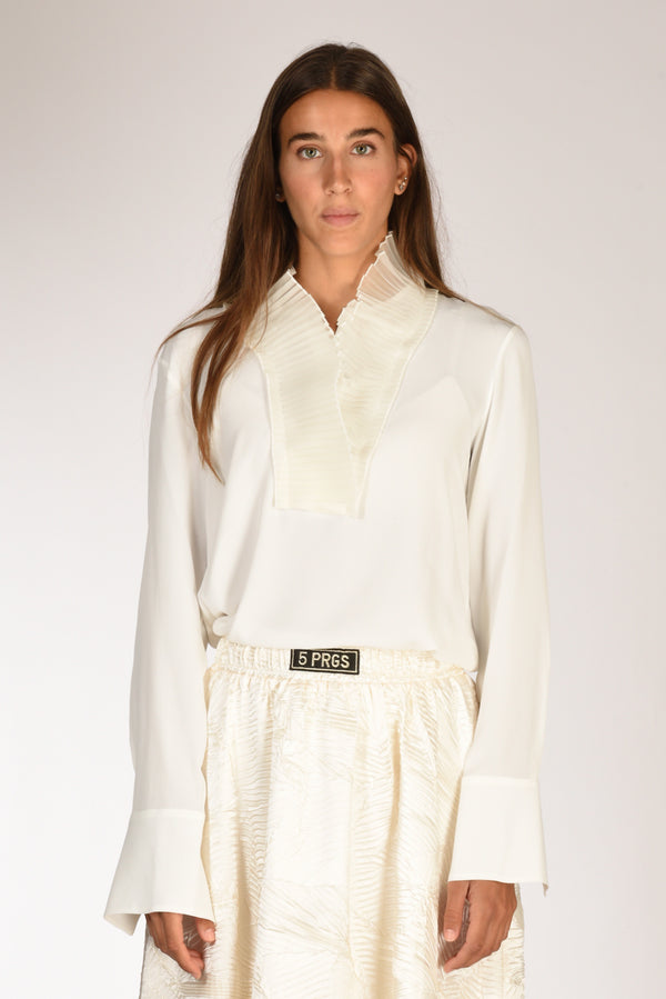 Her Shirt Camicia Cupcake Bianco Donna-2